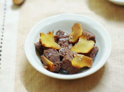 Đậm đà thơm phức món bò kho gừng