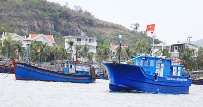 Hiện đại hóa đội tàu khai thác xa bờ vẫn còn nhiều khó khăn.