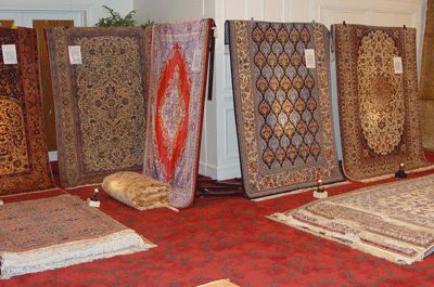 Triển lãm bộ sưu tập 200 tấm thảm Ba Tư tại Hà Nội