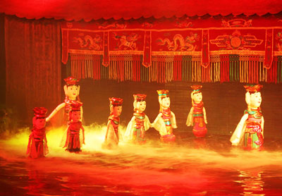 Màn múa “Bát tiên”.