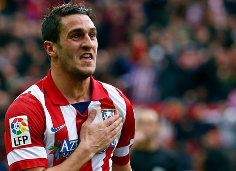 Koke là trái tim của Atletico.