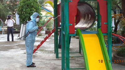 Bùng phát dịch bệnh tay, chân, miệng