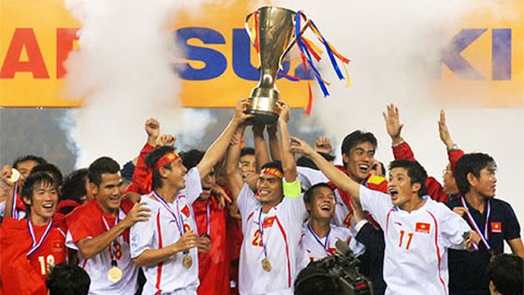 Đội tuyển Việt Nam vô địch AFF Cup năm 2008.