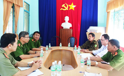 Giữ vững an ninh trật tự nông thôn