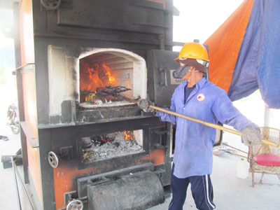 Lò đốt rác theo công nghệ Nhật Bản: Hiệu quả bước đầu