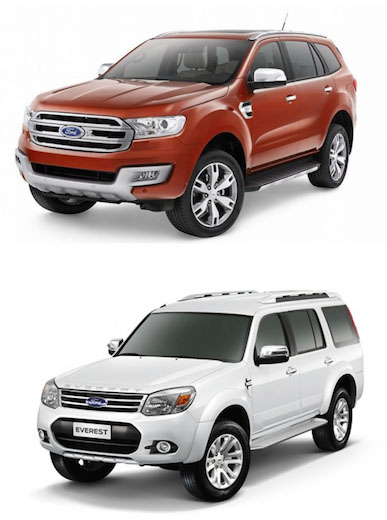 Ford Everest 2015 khác gì so với bản cũ?