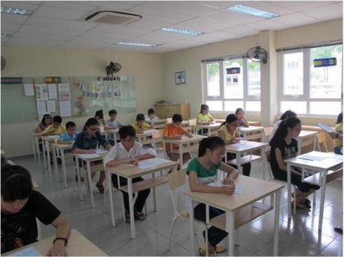 Học sinh thi TOEFL Junior Challenge 2014