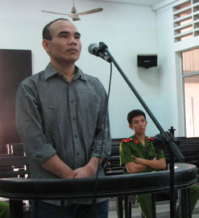 Bị cáo Lâm Tô Hậu.