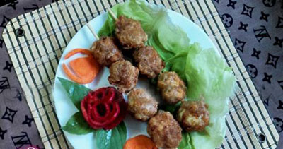 Tôm thịt bọc trứng cút thơm ngon