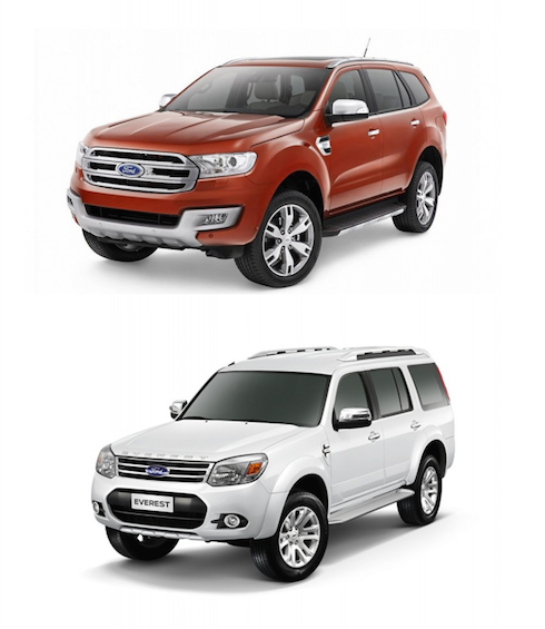 Ford Everest 2015 khác gì so với bản cũ?
