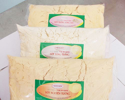 Bột trứng thay thế trứng tươi