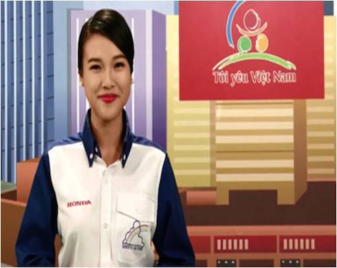 Diễn viên Hoàng Oanh - MC mới của Tôi yêu Việt Nam 2015