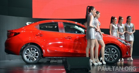 Mazda2 Sedan là một trong những mẫu xe được trông đợi nhất tại Triển lãm ô tô quốc tế Thái Lan đang diễn ra ở Bangkok.