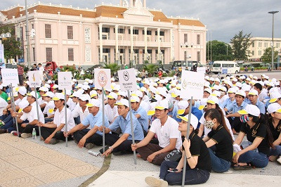 Nhiều doanh nghiệp du lịch lớn trên địa bàn Nha Trang tham gia sự kiện.