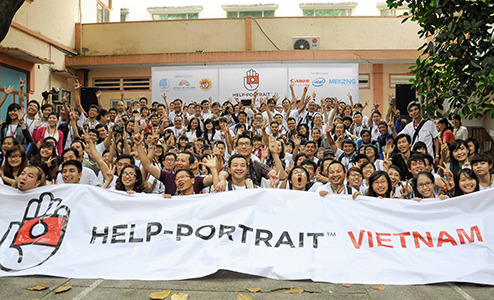 Help Portrait đang thu hút đông đảo mọi người tham gia