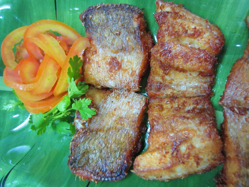 Cá lóc muối sả chiên giòn lạ miệng