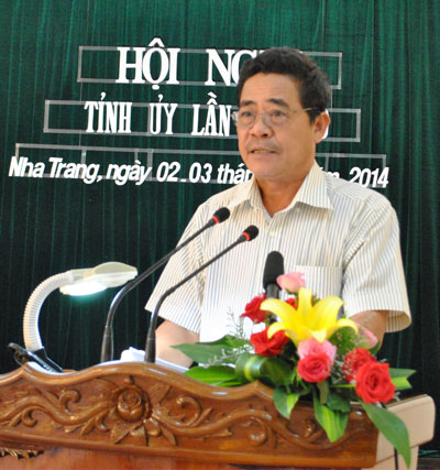 Bế mạc Hội nghị Tỉnh ủy Khánh Hòa lần thứ 20