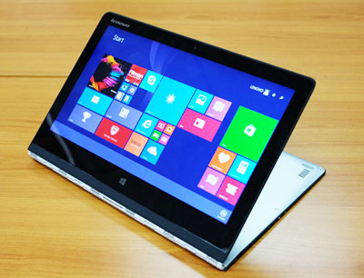 Đánh giá Lenovo Yoga 3 Pro - laptop xoay tiện dụng