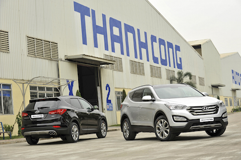 Hyundai Thành Công ra mắt SantaFe lắp ráp trong nước