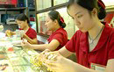 Cuối ngày giá vàng tăng nhẹ