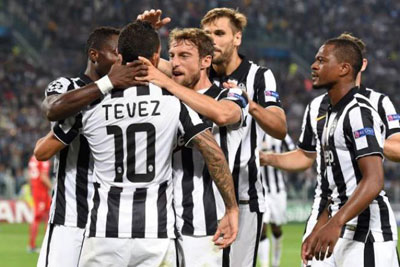 Juventus phải có tối thiểu 1 điểm mới có được suất đi vào vòng trong.