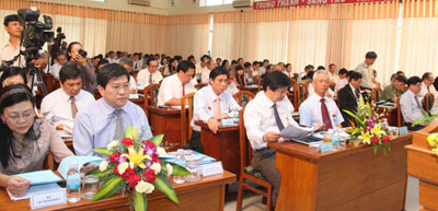 Quang cảnh kỳ họp