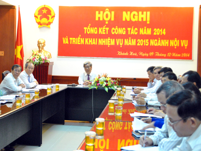 Ngành Nội vụ triển khai nhiệm vụ năm 2015