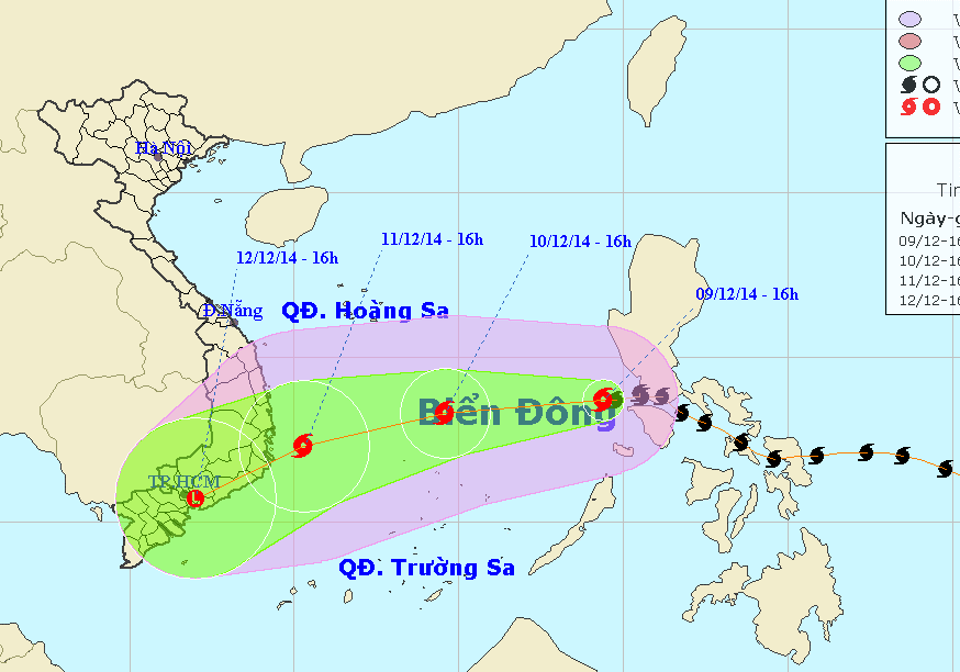 Công điện khẩn ứng phó với bão số 5