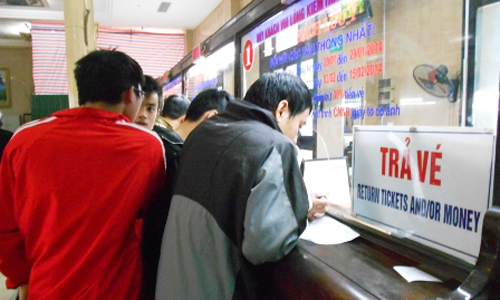 Ngành đường sắt ngăn ngừa tình trạng đầu cơ vé tàu Tết