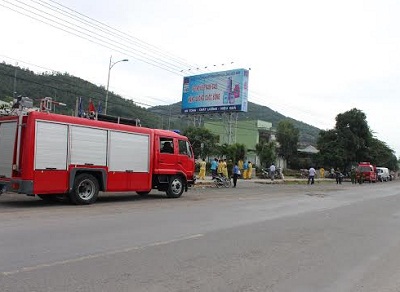 Rò rỉ khí gas ở bồn chứa hơn 30 tấn