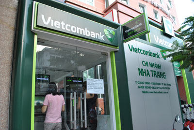 Vietcombank Chi nhánh Nha Trang sẽ tăng thêm máy ATM để phục vụ nhu cầu khách hàng.