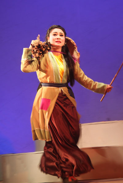 Diễn viên Thu Đông: Phút thăng hoa trong ngày trở lại