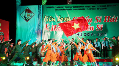 Thắp sáng tình quân dân