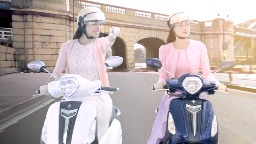 Yamaha Grande phong cách thời trang cho phái đẹp