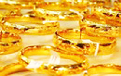 Giá vàng đồng loạt giảm cuối phiên giao dịch