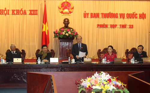 Ủy ban Thường vụ Quốc hội: Khai mạc phiên họp thứ 33