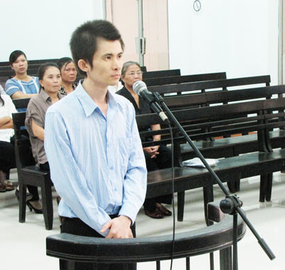 Bị cáo Hồ Võ Phú Trường.