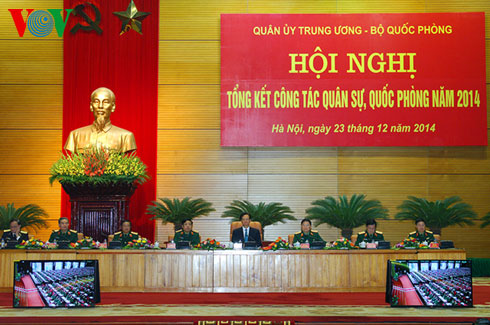 Hội nghị Tổng kết công tác quân sự, quốc phòng năm 2014