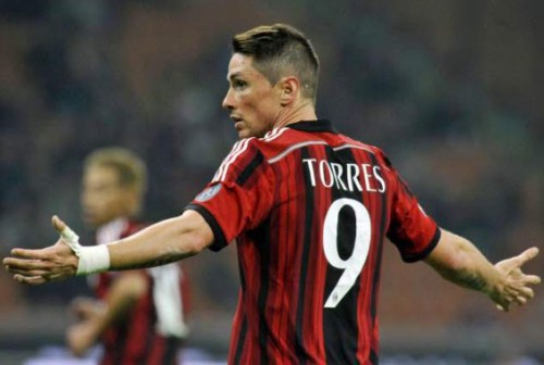 Torres không thể tỏa sáng trong màu áo AC Milan.