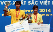 Lâm Quang Trí lần đầu vô địch giải Các tay vợt xuất sắc 2014