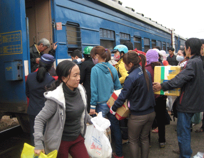 Tăng thêm tàu tuyến Nha Trang – Sài Gòn dịp Tết Dương lịch