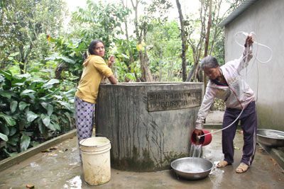Xã Sơn Trung: Mong có nguồn nước sạch sinh hoạt