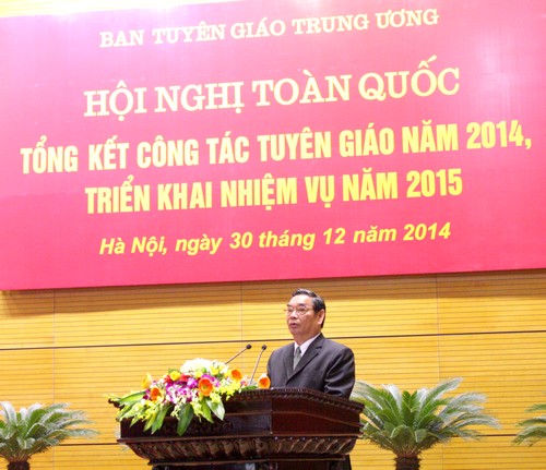 Đồng chí Lê Hồng Anh phát biểu chỉ đạo Hội nghị - Ảnh: HH