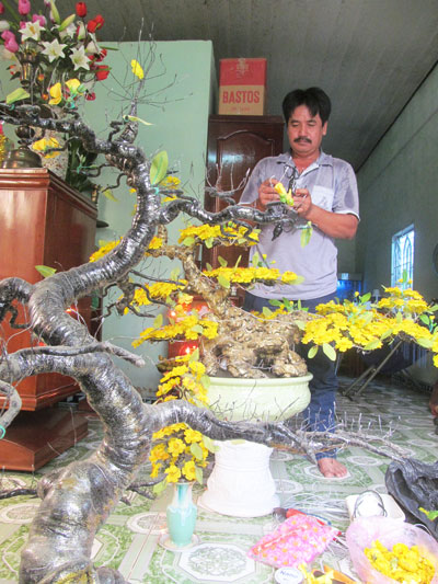 Lạ mắt với mai giả