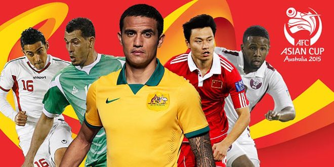 Giải vô địch bóng đá châu Á - Asian Cup - diễn ra tại Australia từ ngày 9/1 đến 31/1.
