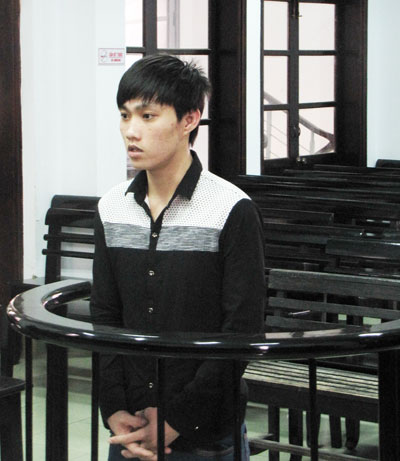 Bị cáo Lê Anh Dũng.