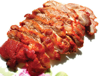 Xá xíu khìa nước dừa