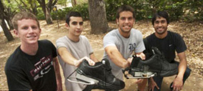 Giày sạc pin điện thoại