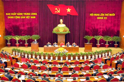 Ngày làm việc thứ hai Hội nghị lần thứ 10 Ban Chấp hành Trung ương Đảng khóa XI