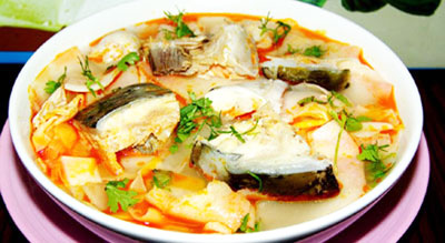 Món cá chình măng chua